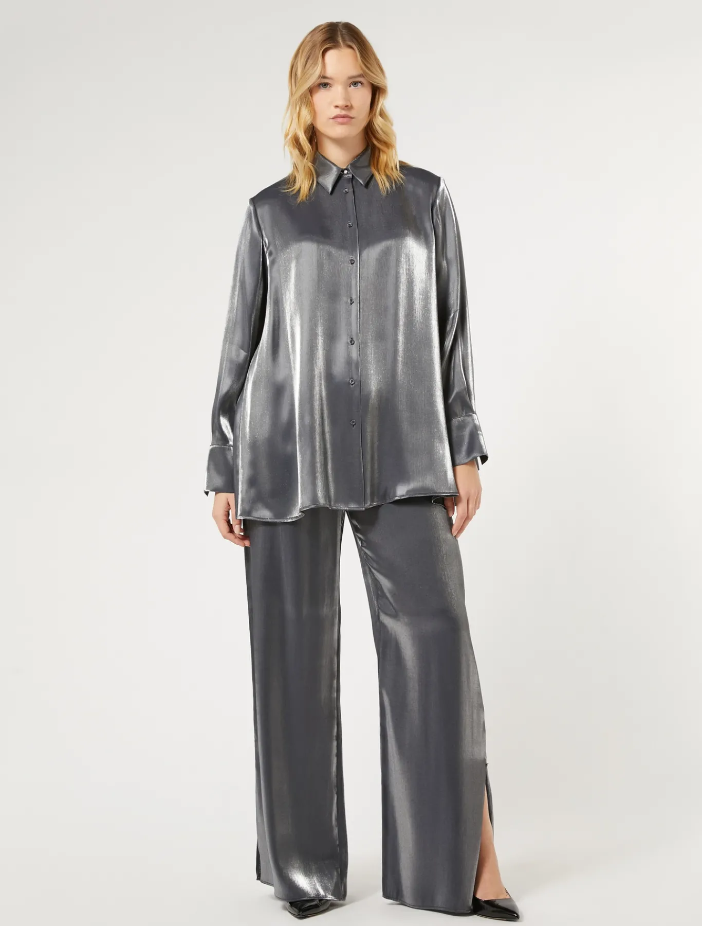 Marina Rinaldi Selezione Elegante | Collezione Elegante*Pantaloni in viscosa BLUMARINO