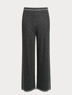 Marina Rinaldi Pantaloni & Jeans | Pantaloni & Jeans*Pantaloni in viscosa jacquard NEROBIANCO