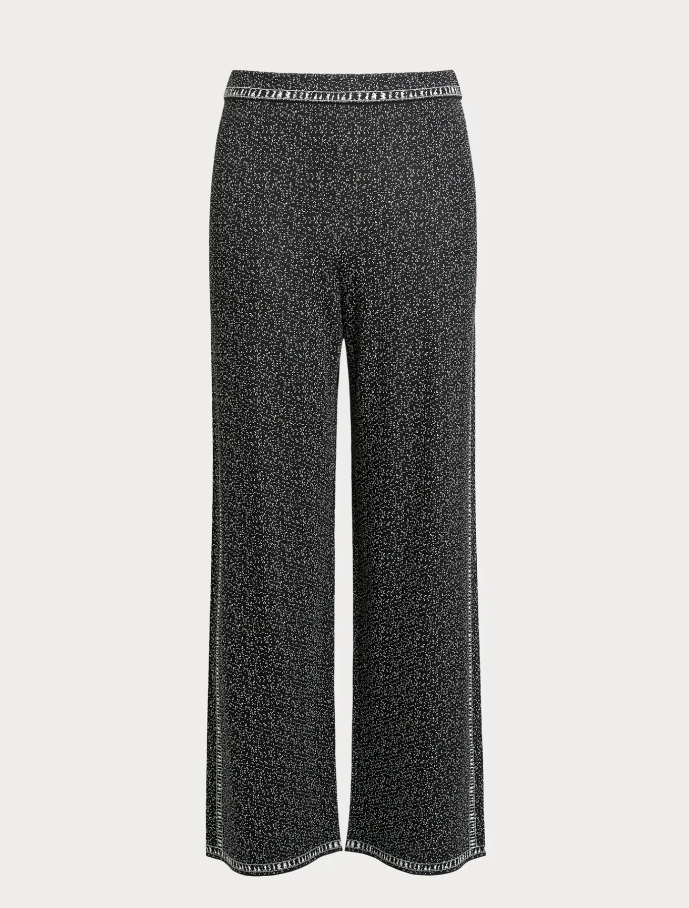 Marina Rinaldi Pantaloni & Jeans | Pantaloni & Jeans*Pantaloni in viscosa jacquard NEROBIANCO