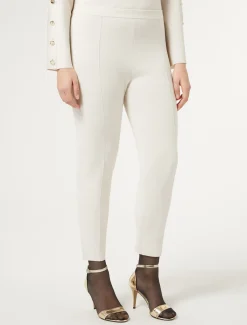 Marina Rinaldi Pantaloni & Jeans | Pantaloni & Jeans*Pantaloni in viscosa stretch BIANCOAVORIO