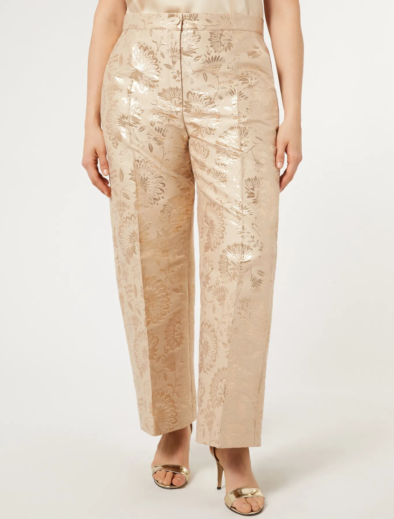 Marina Rinaldi Pantaloni E Gonne | Pantaloni & Jeans*Pantaloni jacquard MIELE
