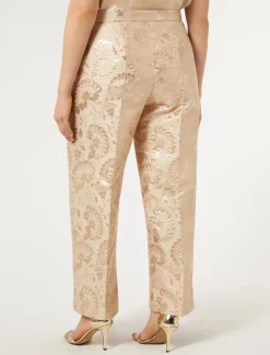 Marina Rinaldi Pantaloni E Gonne | Pantaloni & Jeans*Pantaloni jacquard MIELE