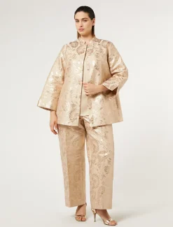 Marina Rinaldi Pantaloni E Gonne | Pantaloni & Jeans*Pantaloni jacquard MIELE