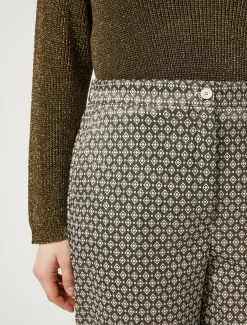 Marina Rinaldi Pantaloni & Jeans | Pantaloni & Jeans*Pantaloni jacquard lurex SABBIA