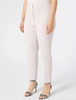 Marina Rinaldi Pantaloni E Gonne | Pantaloni & Jeans*Pantaloni slim in cady triacetato ROSA