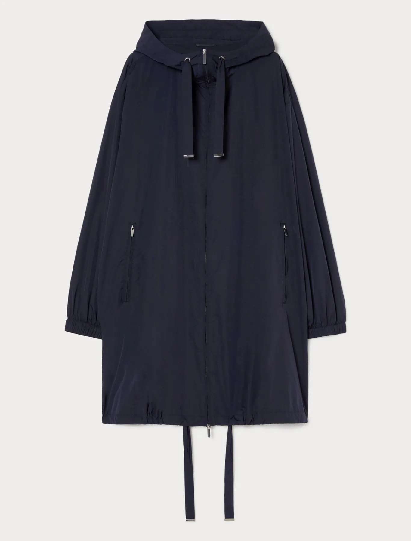 Marina Rinaldi Cappotti & Trench | Cappotti & Trench*Parka in tela di nylon BLUNOTTE