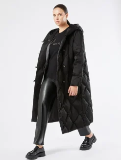 Marina Rinaldi Piumini | Piumini*Piumino in raso NERO