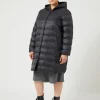 Marina Rinaldi Piumini | Piumini*Piumino in taffettà e tela di nylon antigoccia NERO