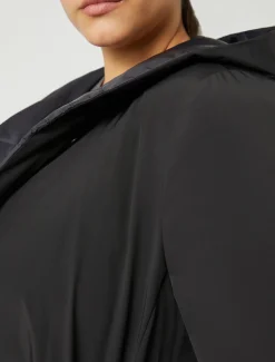 Marina Rinaldi Piumini | Piumini*Piumino in taffettà e tela di nylon antigoccia NERO