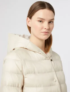 Marina Rinaldi Piumini | Piumini*Piumino in taffettà e tela di nylon antigoccia TORTORA