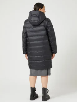 Marina Rinaldi Piumini | Piumini*Piumino in taffettà e tela di nylon antigoccia NERO