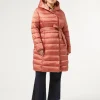 Marina Rinaldi Piumini | Piumini*Piumino in tela di nylon antigoccia TERRACOTTA