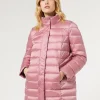 Marina Rinaldi Piumini | Piumini*Piumino in tela di nylon antigoccia ROSAANTICO