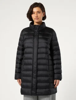 Marina Rinaldi Piumini | Piumini*Piumino in tela di nylon antigoccia NERO