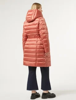 Marina Rinaldi Piumini | Piumini*Piumino in tela di nylon antigoccia TERRACOTTA