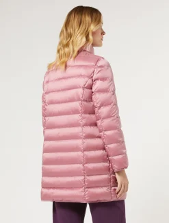 Marina Rinaldi Piumini | Piumini*Piumino in tela di nylon antigoccia ROSAANTICO
