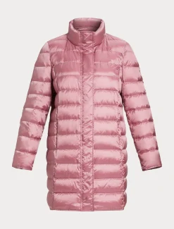 Marina Rinaldi Piumini | Piumini*Piumino in tela di nylon antigoccia ROSAANTICO