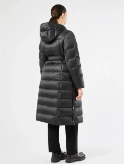 Marina Rinaldi Piumini | Piumini*Piumino reversibile in raso antigoccia NERO