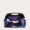 Marina Rinaldi Collezione Elegante | Accessori*Pochette in raso con paillettes NERO
