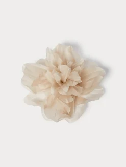 Marina Rinaldi Accessori | Accessori*Spilla a fiore in organza BEIGE