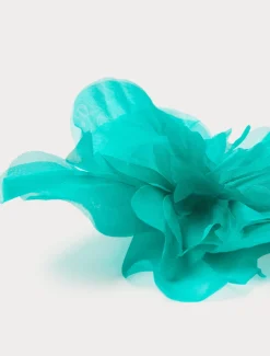 Marina Rinaldi Accessori | Accessori*Spilla in organza di seta VERDE