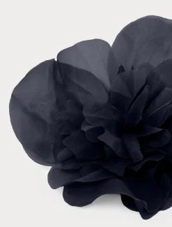 Marina Rinaldi Selezione Elegante | Collezione Elegante*Spilla in organza di seta BLU