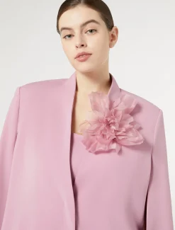 Marina Rinaldi Accessori | Accessori*Spilla in organza di seta ROSA