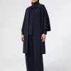 Marina Rinaldi Giacche | Collezione Elegante*Spolverino in cady BLUNOTTE