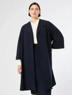 Marina Rinaldi Giacche | Cappotti & Trench*Spolverino in cady triacetato BLUNOTTE