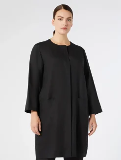 Marina Rinaldi Camicie & Bluse | Camicie & Bluse*Spolverino in lino NERO