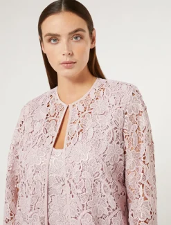 Marina Rinaldi Giacche | Cappotti & Trench*Spolverino in macramè ROSA