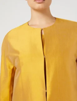 Marina Rinaldi Giacche | Cappotti & Trench*Spolverino in shantung di seta ORO