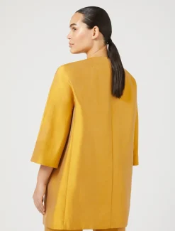 Marina Rinaldi Giacche | Cappotti & Trench*Spolverino in shantung di seta ORO