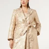 Marina Rinaldi Giacche | Cappotti & Trench*Spolverino jacquard MIELE