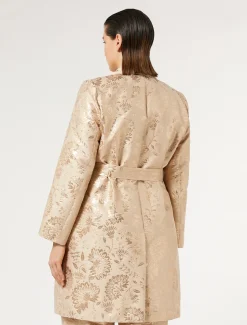 Marina Rinaldi Giacche | Cappotti & Trench*Spolverino jacquard MIELE