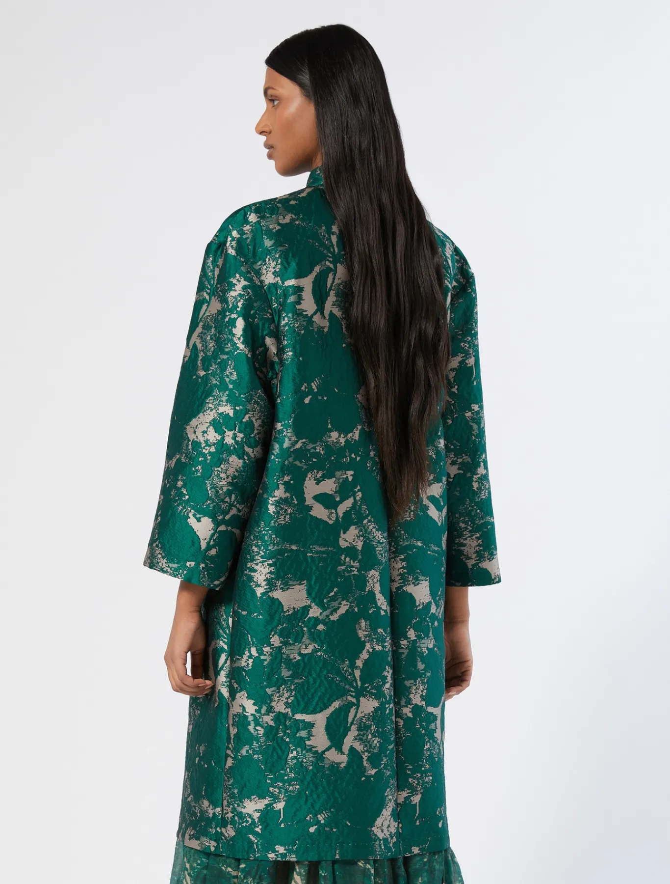 Marina Rinaldi Cappotti & Trench | Cappotti & Trench*Spolverino jacquard NUDO