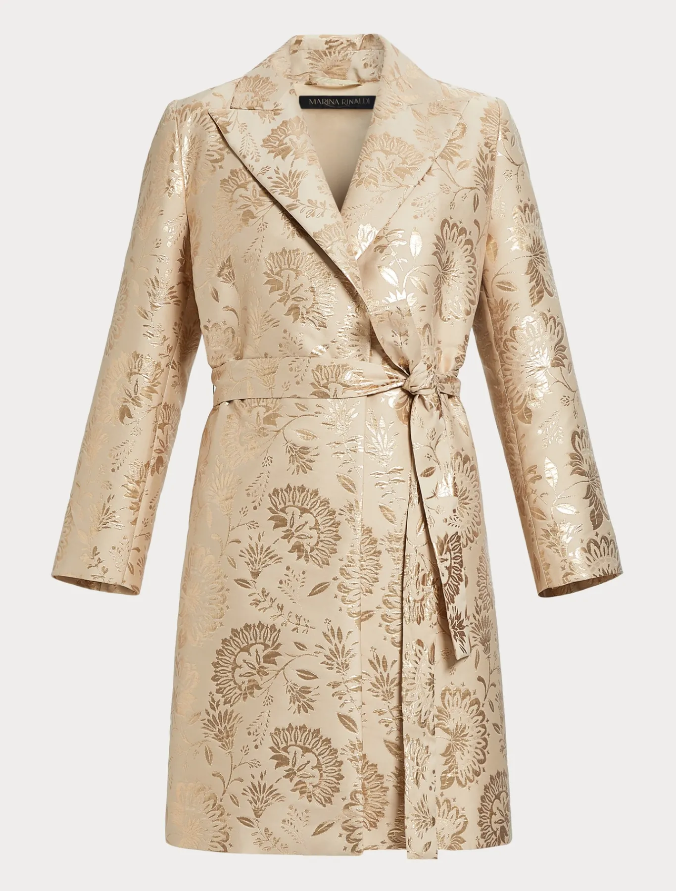 Marina Rinaldi Giacche | Cappotti & Trench*Spolverino jacquard MIELE