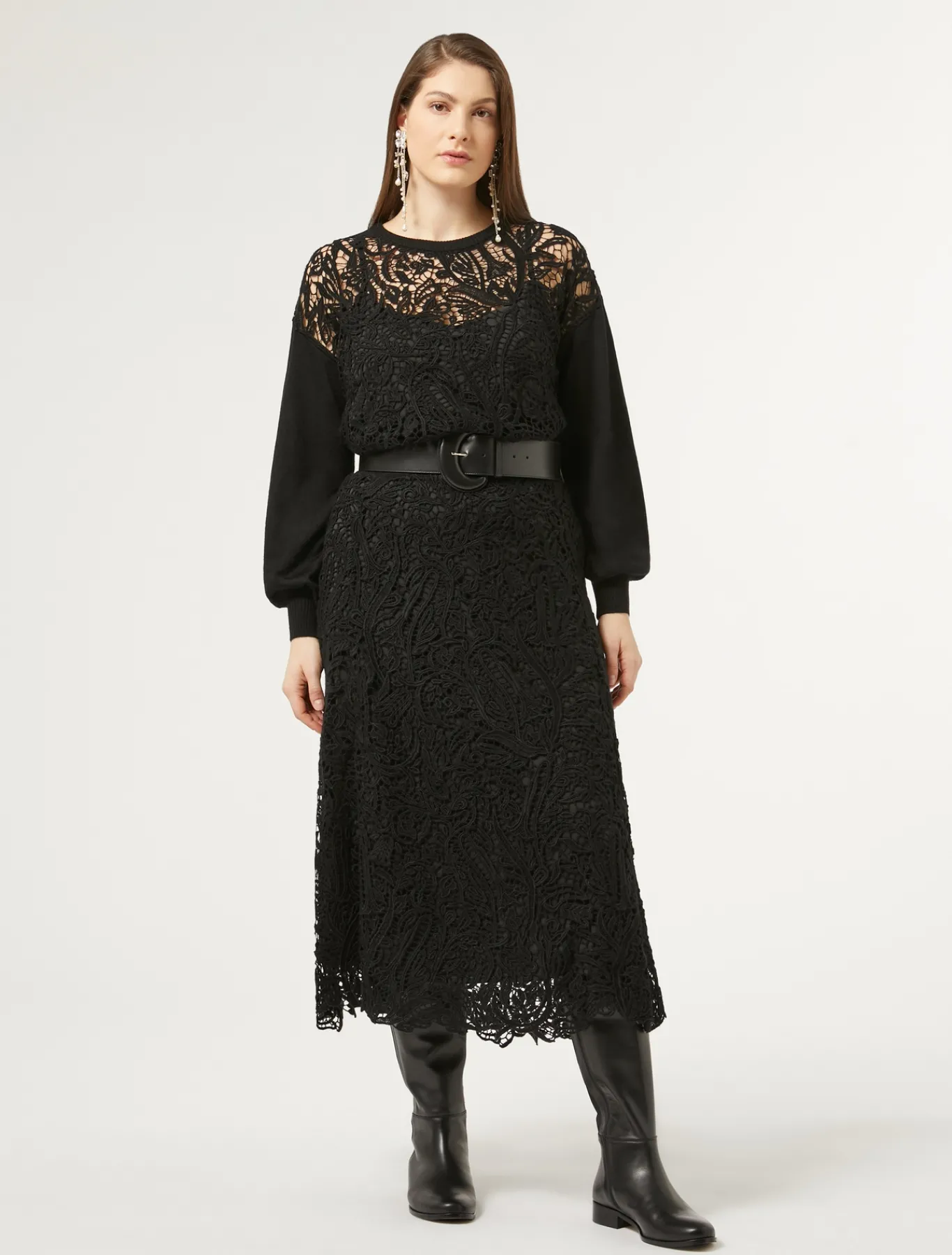 Marina Rinaldi Accessori | Accessori*Stivali in pelle NERO