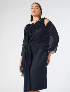 Marina Rinaldi Accessori | Accessori*Stola in georgette BLUNOTTE