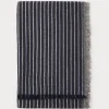 Marina Rinaldi Accessori | Accessori*Stola in tessuto gessato BLUNOTTE