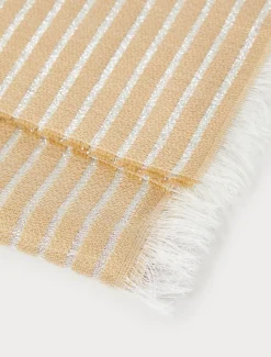 Marina Rinaldi Accessori | Accessori*Stola in tessuto gessato CAMMELLO