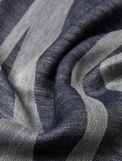 Marina Rinaldi Accessori | Accessori*Stola jacquard in misto cachemire BLUMARINO