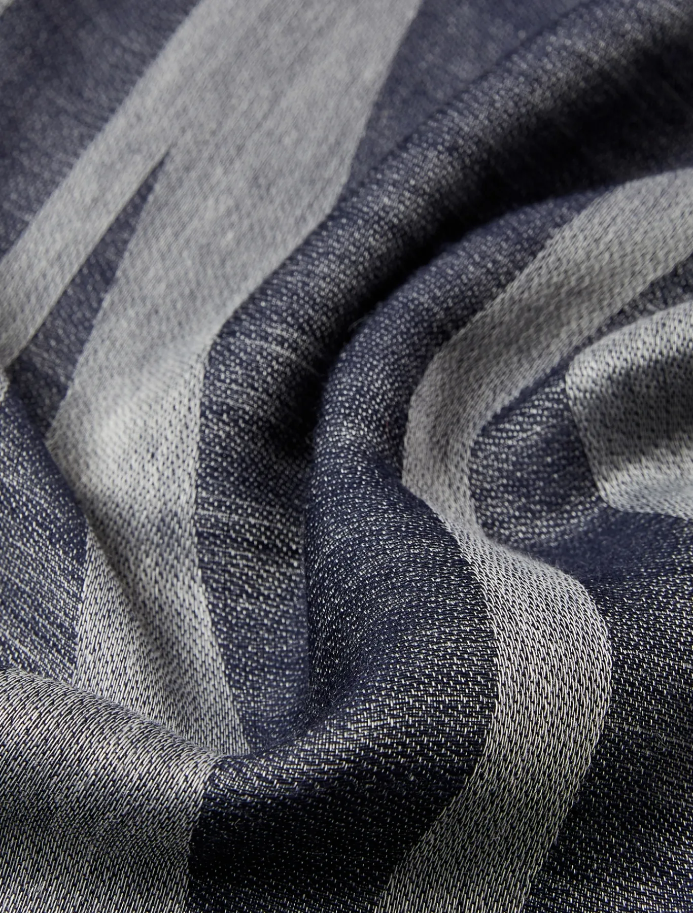 Marina Rinaldi Accessori | Accessori*Stola jacquard in misto cachemire BLUMARINO