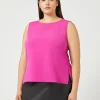 Marina Rinaldi Top & T-Shirt | Top & T-Shirt*Top in cady triacetato FUXIA