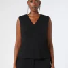 Marina Rinaldi Bluse | Camicie & Bluse*Top in cady triacetato NERO