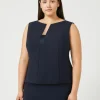 Marina Rinaldi Bluse | Camicie & Bluse*Top in cady triacetato BLUNOTTE