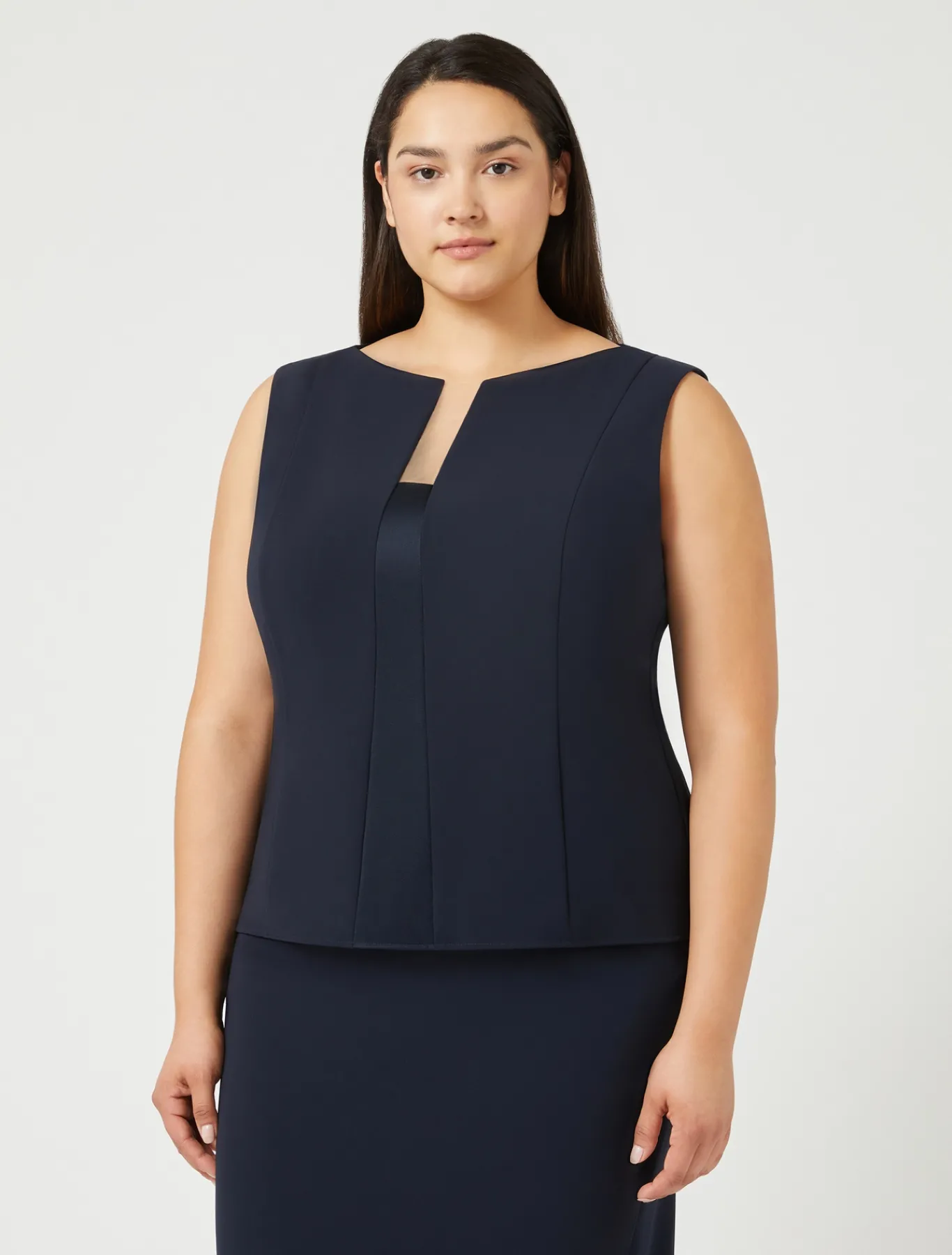 Marina Rinaldi Bluse | Camicie & Bluse*Top in cady triacetato BLUNOTTE