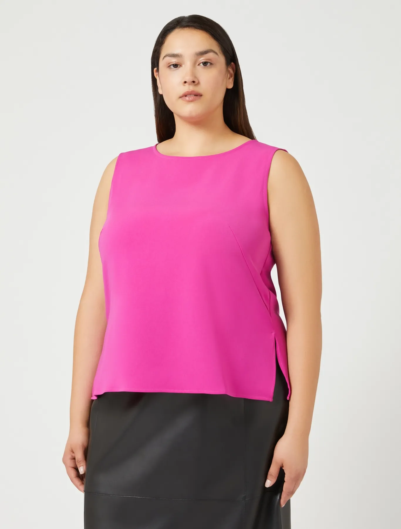Marina Rinaldi Top & T-Shirt | Top & T-Shirt*Top in cady triacetato FUXIA