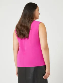 Marina Rinaldi Top & T-Shirt | Top & T-Shirt*Top in cady triacetato FUXIA