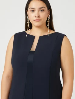 Marina Rinaldi Bluse | Camicie & Bluse*Top in cady triacetato BLUNOTTE